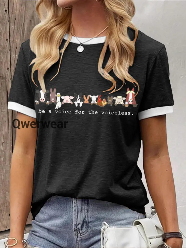 Women’s Animal Lovers T-shirt Black / S