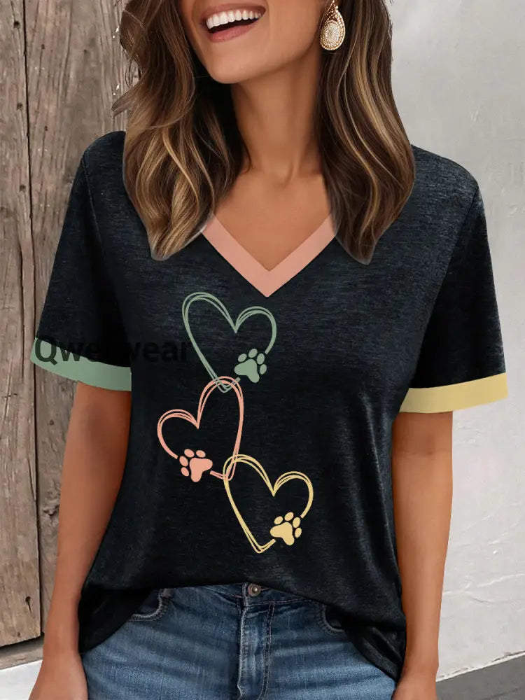 Women’s Animal Lovers T-shirt Black / S