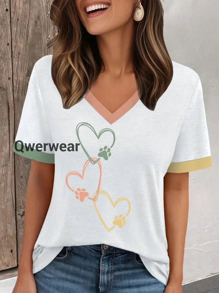 Women’s Animal Lovers T-shirt White / S