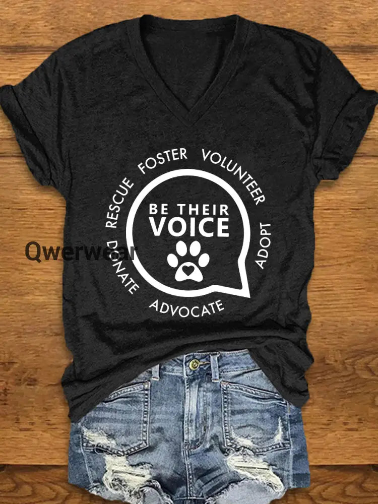 Women’s Animal Protection T-shirt Black / S