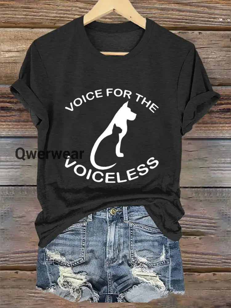 Women’s Animal Protection T-shirt Black / S