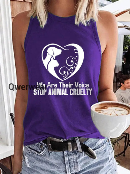 Women’s Kindness to Animals Charity vest Purple / S