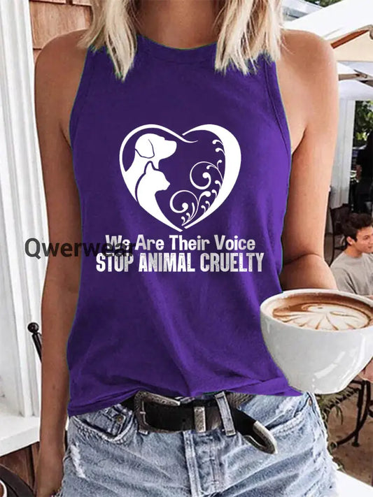 Women’s Kindness to Animals Charity vest Purple / S