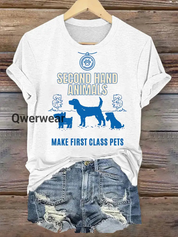 Women’s protected animal t-shirt-TS-AF-59 White / S