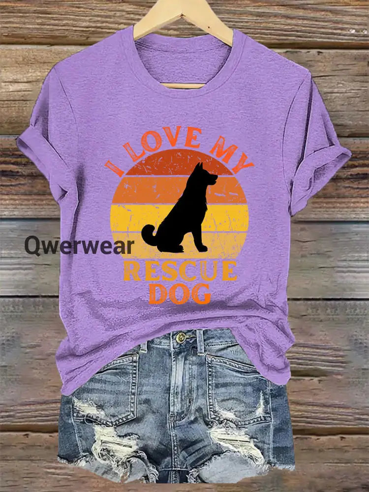 Women’s protected animal t-shirt-TS-AF-63 Light Purple / S