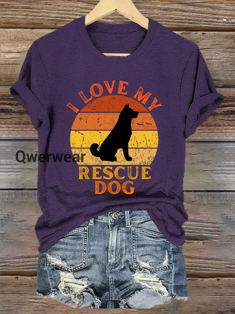 Women’s protected animal t-shirt-TS-AF-63 Purple / S