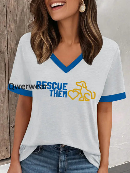 Women’s protected animal t-shirt-TS-AF-66 White / S